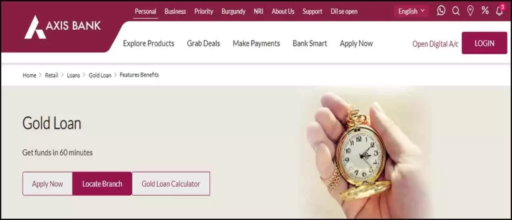 Gold Loan | Axis Gold Loan | Gold Loan Calculator