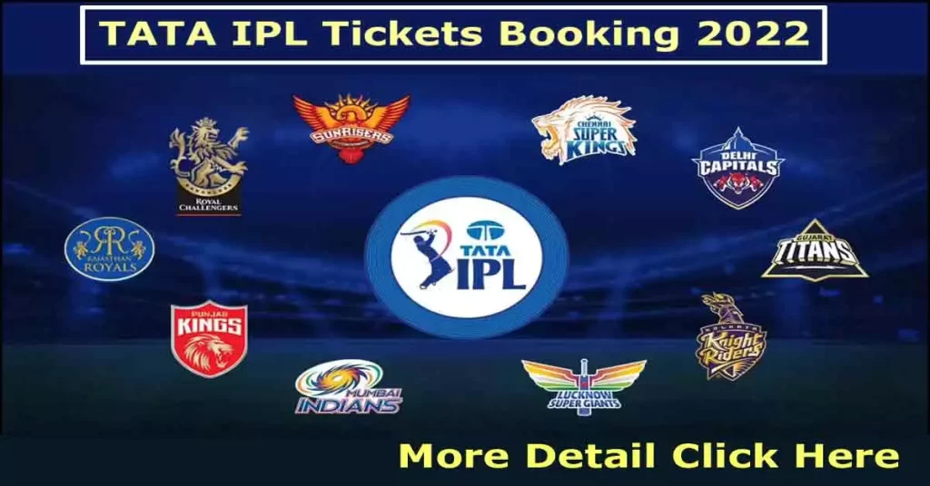 TATA IPL Tickets Booking 2022 | આઈ.પી.એલ. ટિકીટ બુકિંગ કેવી રીતે કરવી | ipl ticket booking 2022 price | ipl ticket booking date 2022 | ipl ticket booking start date 2022 | tata ipl 2022 tickets price | ipl tickets available date